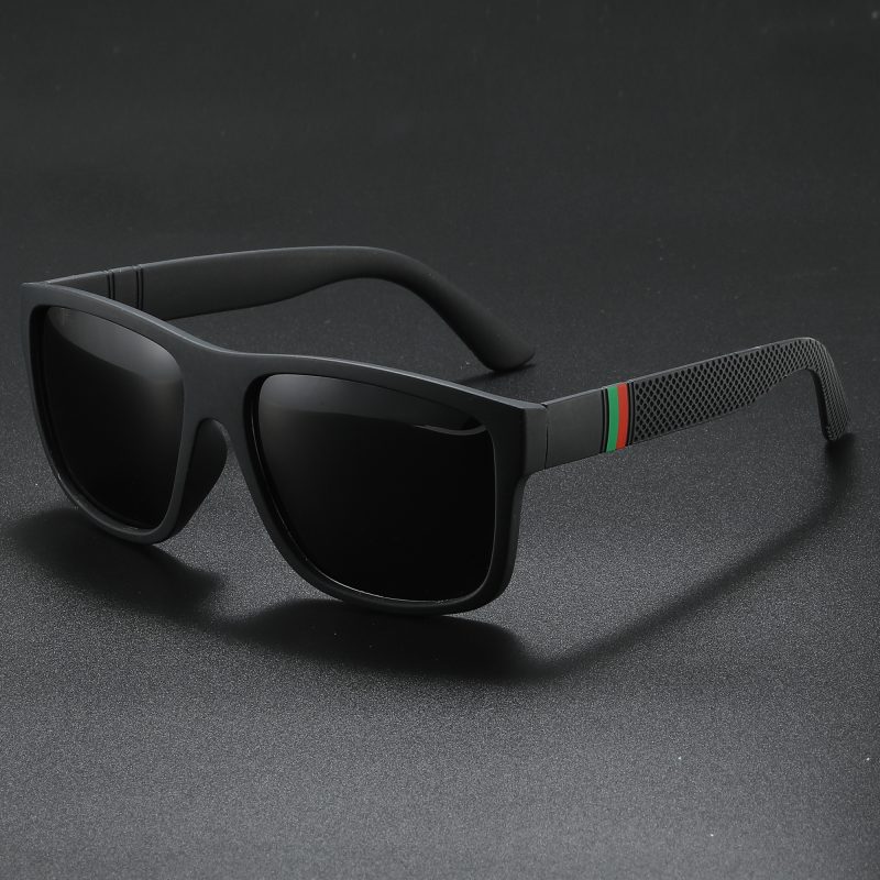 Fashion Oversized Polarized Sunglasses Men Women Luxury Driving Fishing Travel Vintage Square Sun Glasses For Man UV400 Eyewear - Image 2