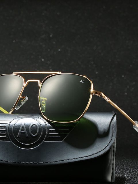 Fashion American Army Military Optical AO Pilot Sunglasses For Men Women Classic Retro Driving Sports Sun Glasses Shades 2025