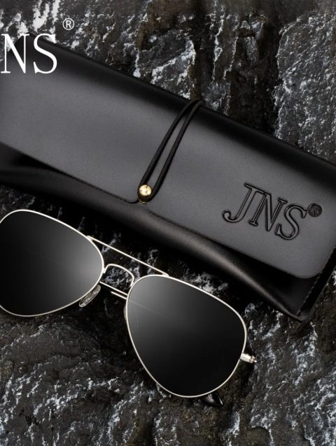JNS Luxury UV400 Metal Sunglasses Men Women Fashion Polarized Sun Glasses Stylish Chameleon Anti-glare Driving Shades UV400