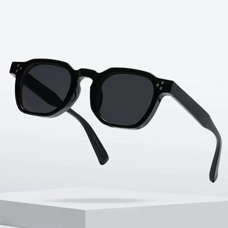 JNPCXI Fashion Vintage Rivet Oval Sunglasses Women Men Luxury Leopard Sun Glasses Anti Blue Light Eyeglasses Frame - Image 2
