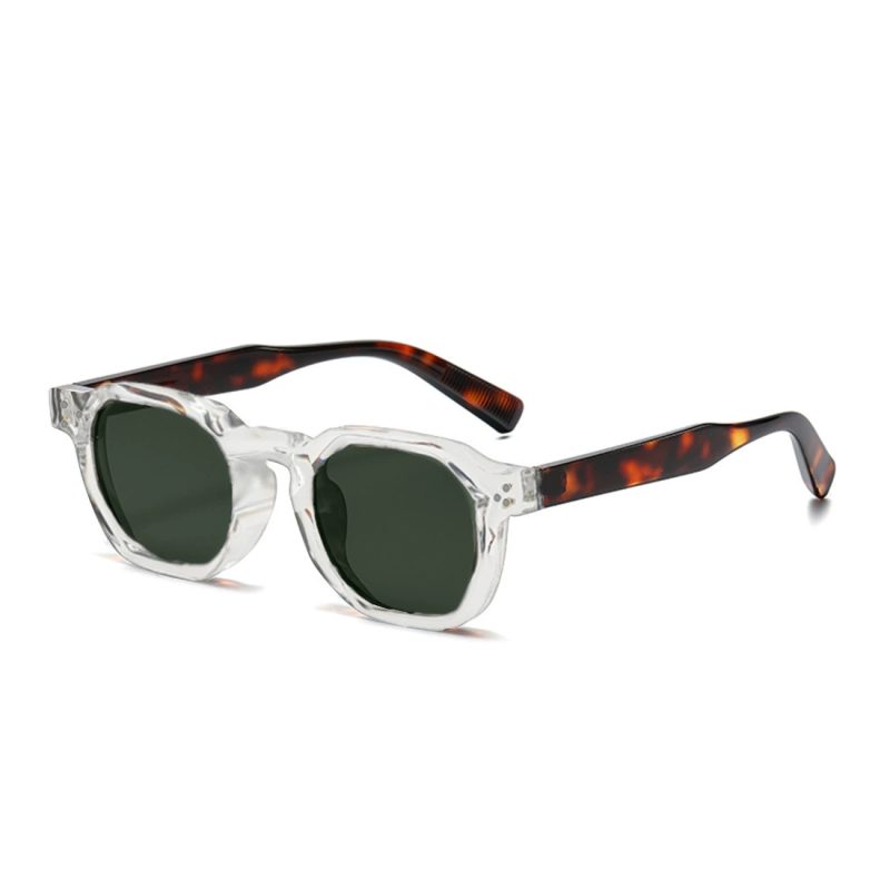 JNPCXI Fashion Vintage Rivet Oval Sunglasses Women Men Luxury Leopard Sun Glasses Anti Blue Light Eyeglasses Frame - Image 14