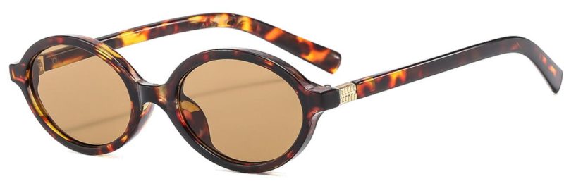 Sexy Small Oval Sunglasses For Women 2024 Brand Designer Fashion Luxury Shades UV400 Black Eyewear Men Vintage Sun Glasses - Image 11