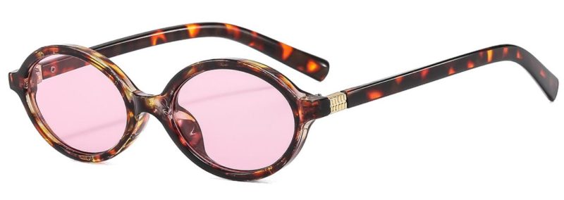 Sexy Small Oval Sunglasses For Women 2024 Brand Designer Fashion Luxury Shades UV400 Black Eyewear Men Vintage Sun Glasses - Image 15