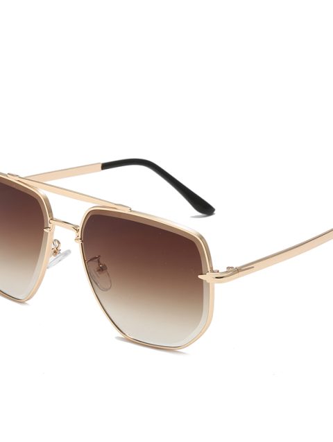 New Fashion Sunglasses Cool Men Vintage Brand Design Metal Sun Glasses Women Shades UV400 Oculos De Sol