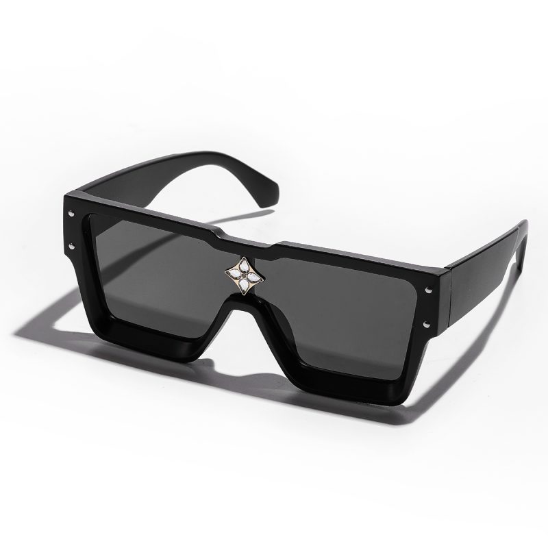 Ruiao Retro Black Millionaire Shades Luxury Sunglasses 2024 For Men Designer Famous Brand Square Sun Glasses Man Women Sunglass - Image 23