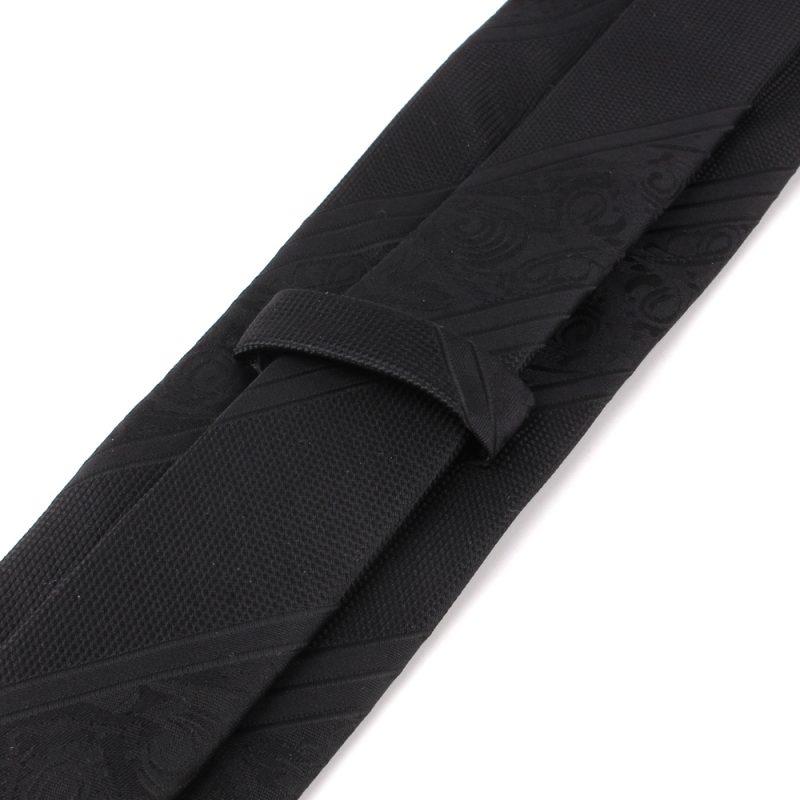New Skinny Neck Ties For Men Women Black Color Tie Suits Floral Slim Tie For Wedding Business Groomsman Necktie Good Gifts - Image 5