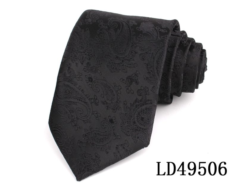 New Skinny Neck Ties For Men Women Black Color Tie Suits Floral Slim Tie For Wedding Business Groomsman Necktie Good Gifts - Image 13
