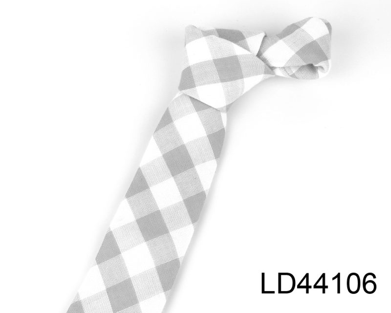 Fashion Woven Cotton Ties For Men Skinny Men Neck Tie For Wedding Casual Plaid Neckties Suits Slim Plaid Neck Ties Gravatas - Image 13