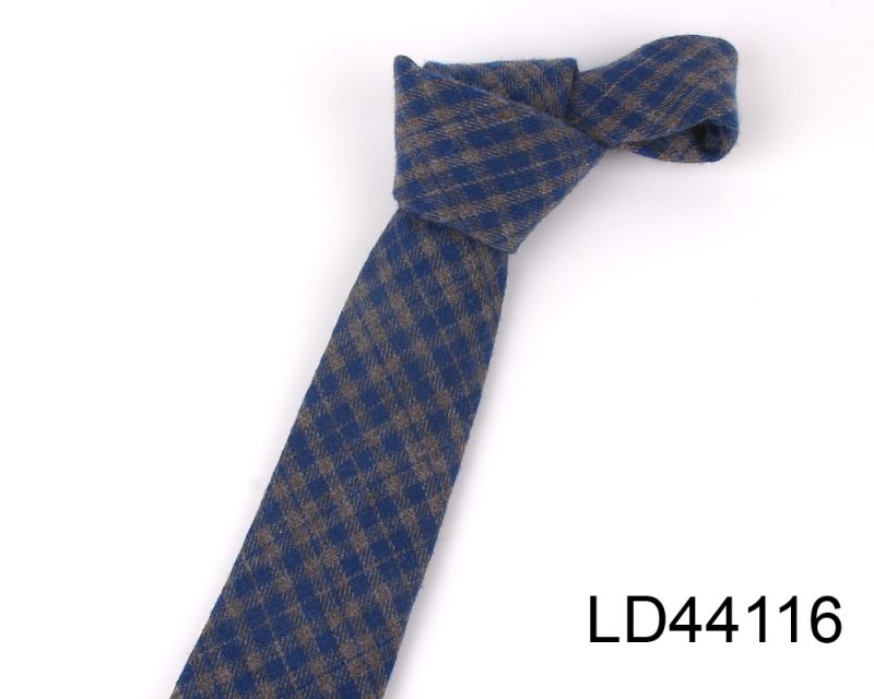 Fashion Woven Cotton Ties For Men Skinny Men Neck Tie For Wedding Casual Plaid Neckties Suits Slim Plaid Neck Ties Gravatas - Image 22