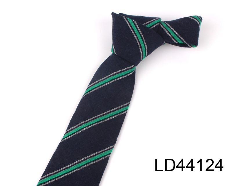 Fashion Woven Cotton Ties For Men Skinny Men Neck Tie For Wedding Casual Plaid Neckties Suits Slim Plaid Neck Ties Gravatas - Image 30