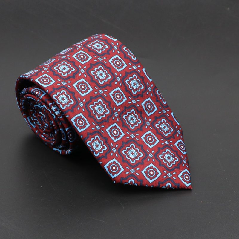 Super Soft Bohemian Silk Ties Men's Fashion 7.5cm Necktie For Men Wedding Business Meeting Gravata Colorful Novelty Printing Tie - Image 7