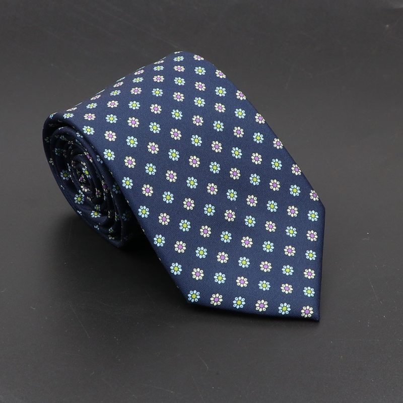Super Soft Bohemian Silk Ties Men's Fashion 7.5cm Necktie For Men Wedding Business Meeting Gravata Colorful Novelty Printing Tie - Image 9