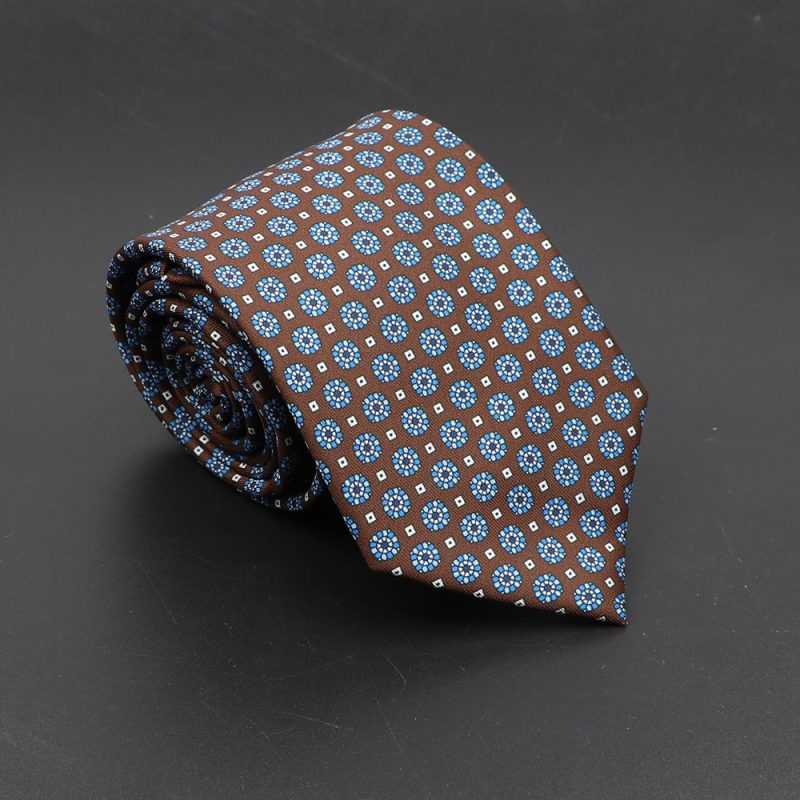 Super Soft Bohemian Silk Ties Men's Fashion 7.5cm Necktie For Men Wedding Business Meeting Gravata Colorful Novelty Printing Tie - Image 12
