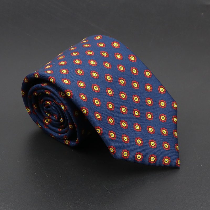 Super Soft Bohemian Silk Ties Men's Fashion 7.5cm Necktie For Men Wedding Business Meeting Gravata Colorful Novelty Printing Tie - Image 20