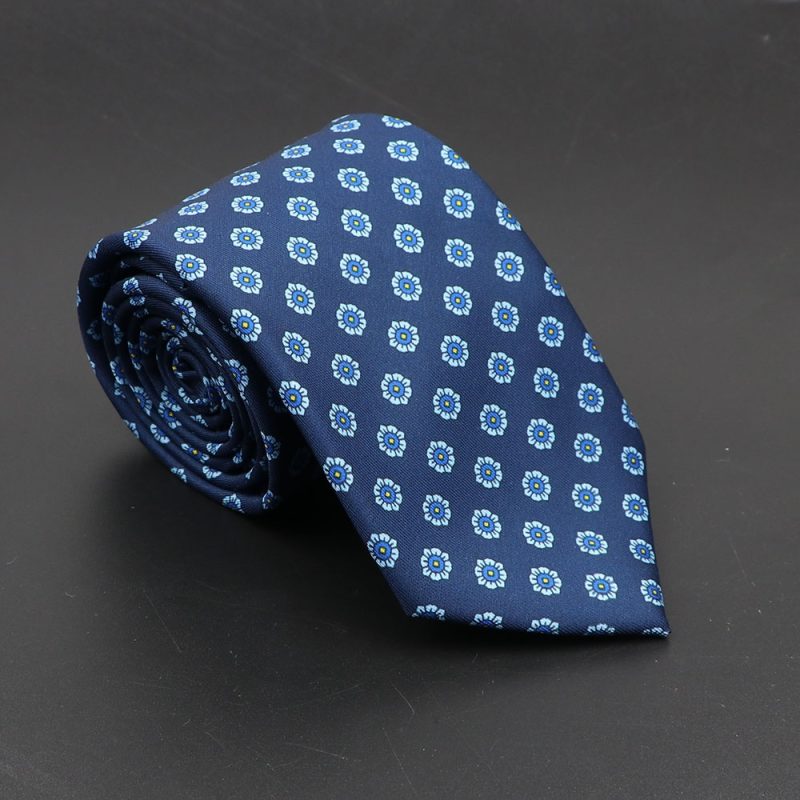 Super Soft Bohemian Silk Ties Men's Fashion 7.5cm Necktie For Men Wedding Business Meeting Gravata Colorful Novelty Printing Tie - Image 22