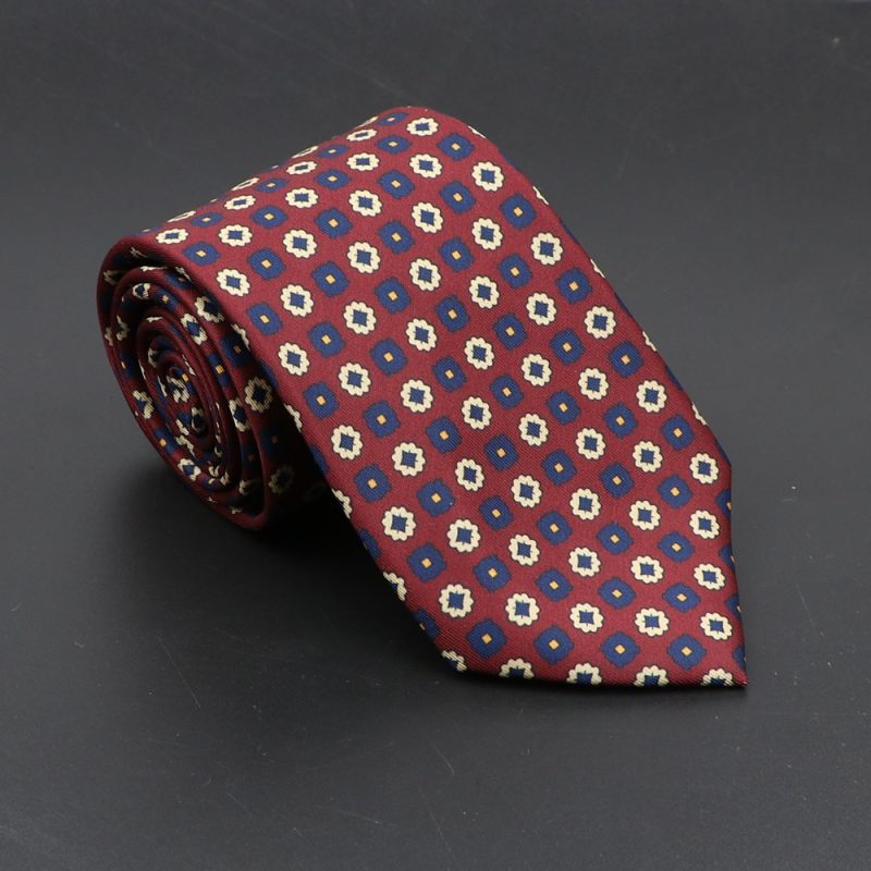 Super Soft Bohemian Silk Ties Men's Fashion 7.5cm Necktie For Men Wedding Business Meeting Gravata Colorful Novelty Printing Tie - Image 25