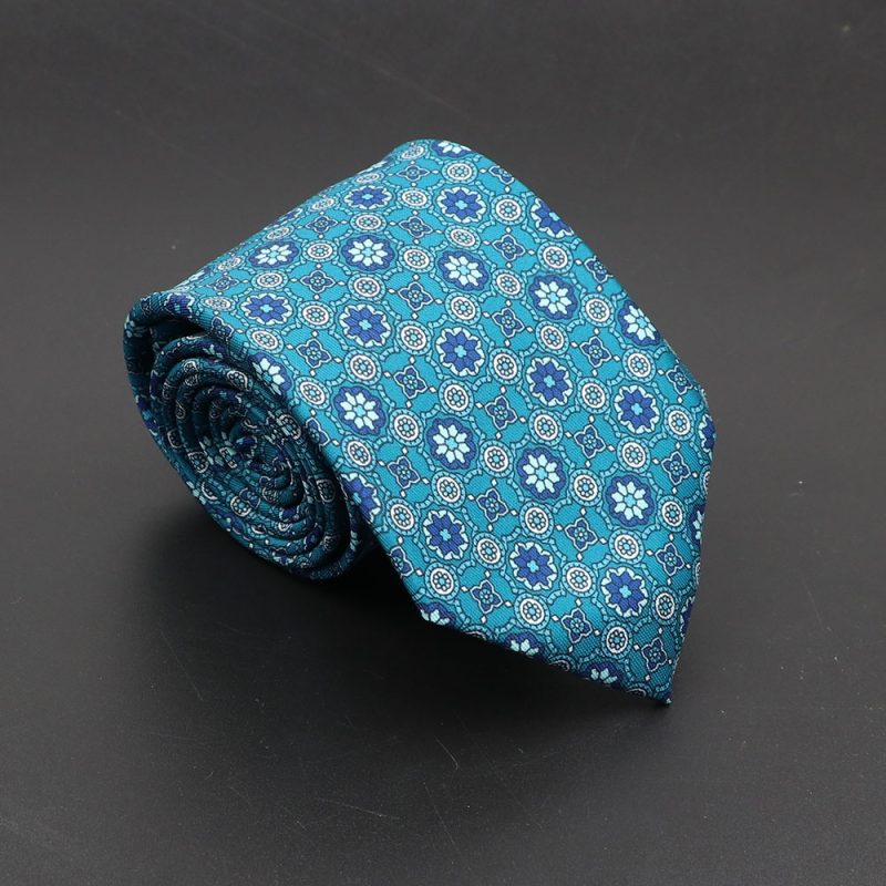 Super Soft Bohemian Silk Ties Men's Fashion 7.5cm Necktie For Men Wedding Business Meeting Gravata Colorful Novelty Printing Tie - Image 29