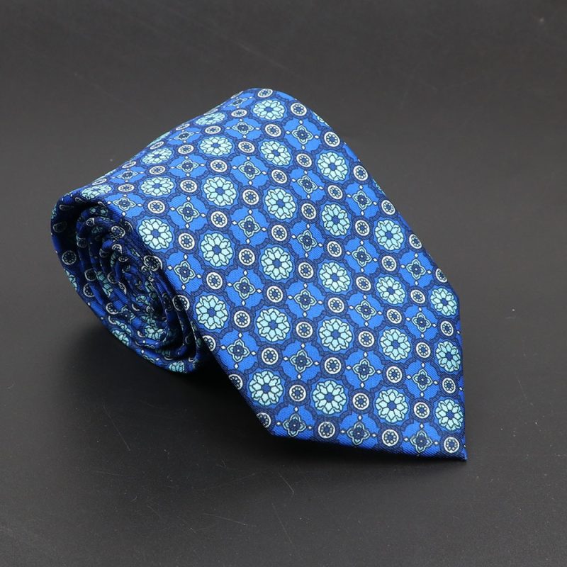 Super Soft Bohemian Silk Ties Men's Fashion 7.5cm Necktie For Men Wedding Business Meeting Gravata Colorful Novelty Printing Tie - Image 30