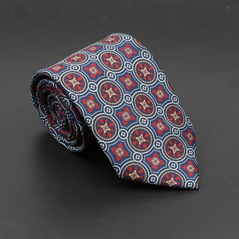 Super Soft Bohemian Silk Ties Men's Fashion 7.5cm Necktie For Men Wedding Business Meeting Gravata Colorful Novelty Printing Tie - Image 31