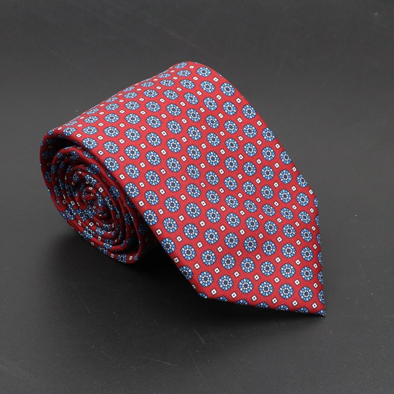 Super Soft Bohemian Silk Ties Men's Fashion 7.5cm Necktie For Men Wedding Business Meeting Gravata Colorful Novelty Printing Tie - Image 34