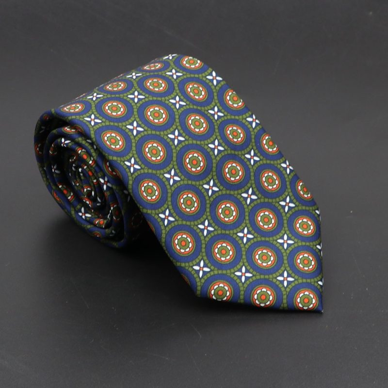 Super Soft Bohemian Silk Ties Men's Fashion 7.5cm Necktie For Men Wedding Business Meeting Gravata Colorful Novelty Printing Tie - Image 47