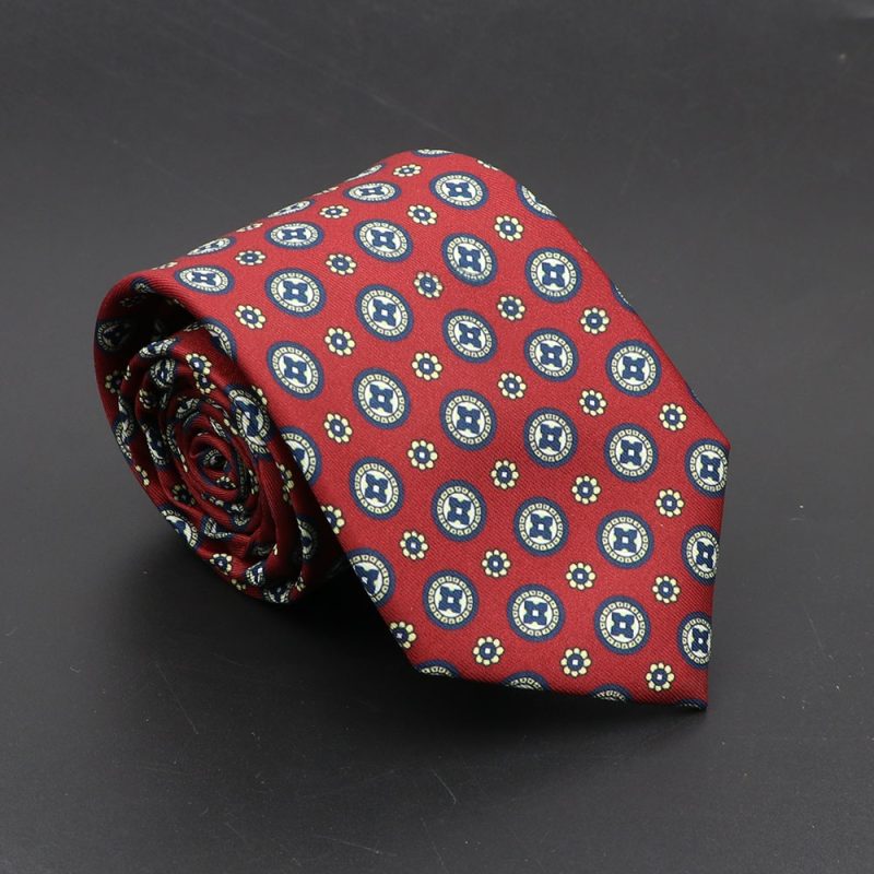 Super Soft Bohemian Silk Ties Men's Fashion 7.5cm Necktie For Men Wedding Business Meeting Gravata Colorful Novelty Printing Tie - Image 49