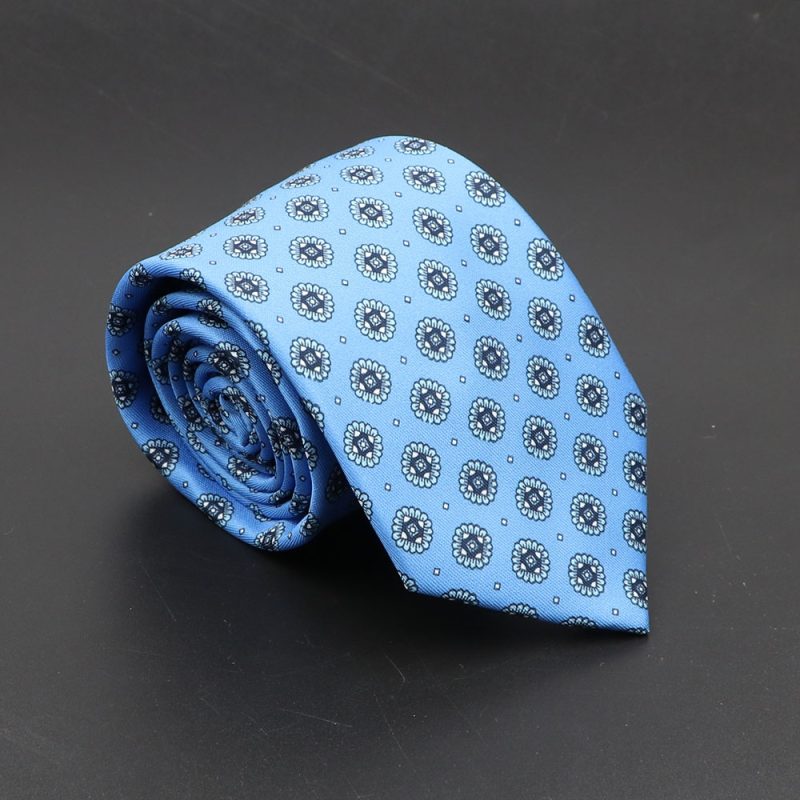Super Soft Bohemian Silk Ties Men's Fashion 7.5cm Necktie For Men Wedding Business Meeting Gravata Colorful Novelty Printing Tie - Image 61