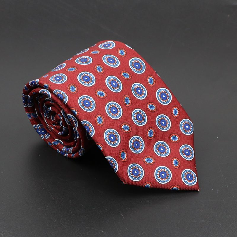 Super Soft Bohemian Silk Ties Men's Fashion 7.5cm Necktie For Men Wedding Business Meeting Gravata Colorful Novelty Printing Tie - Image 64