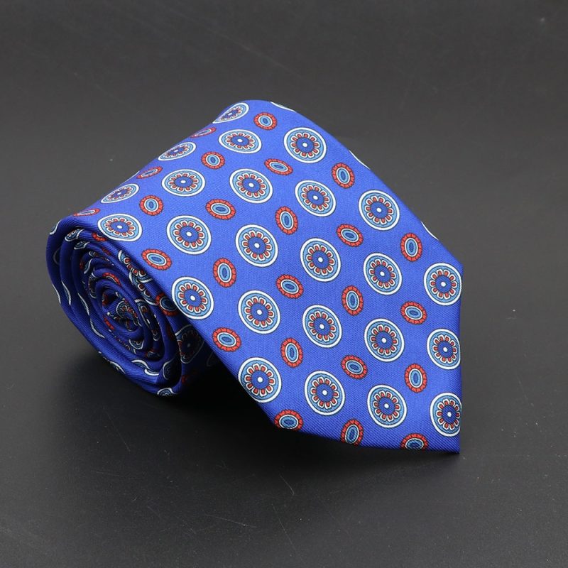 Super Soft Bohemian Silk Ties Men's Fashion 7.5cm Necktie For Men Wedding Business Meeting Gravata Colorful Novelty Printing Tie - Image 65