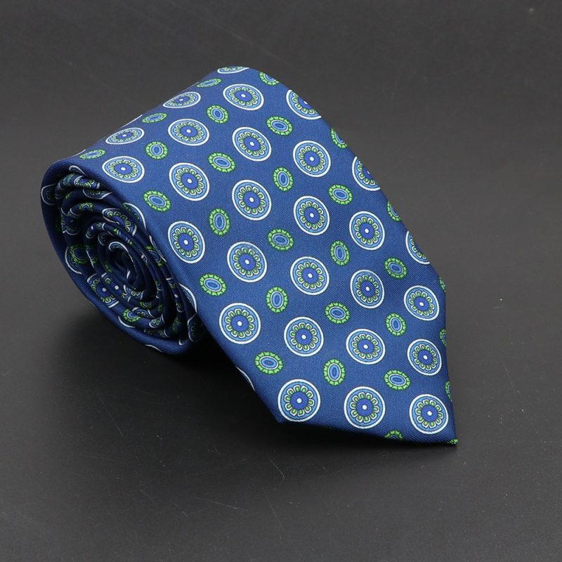 Super Soft Bohemian Silk Ties Men's Fashion 7.5cm Necktie For Men Wedding Business Meeting Gravata Colorful Novelty Printing Tie - Image 66