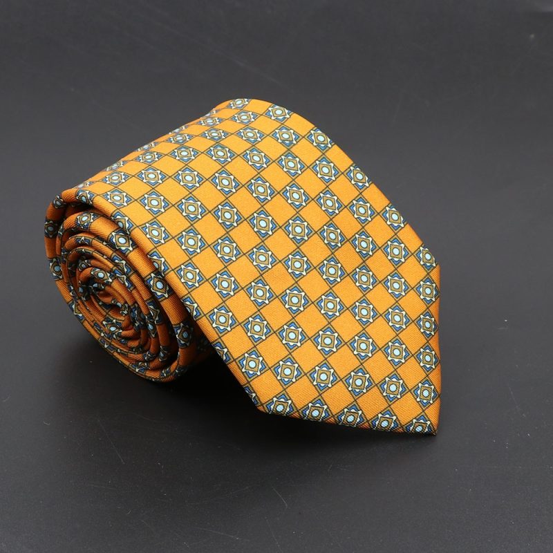 Super Soft Bohemian Silk Ties Men's Fashion 7.5cm Necktie For Men Wedding Business Meeting Gravata Colorful Novelty Printing Tie - Image 67