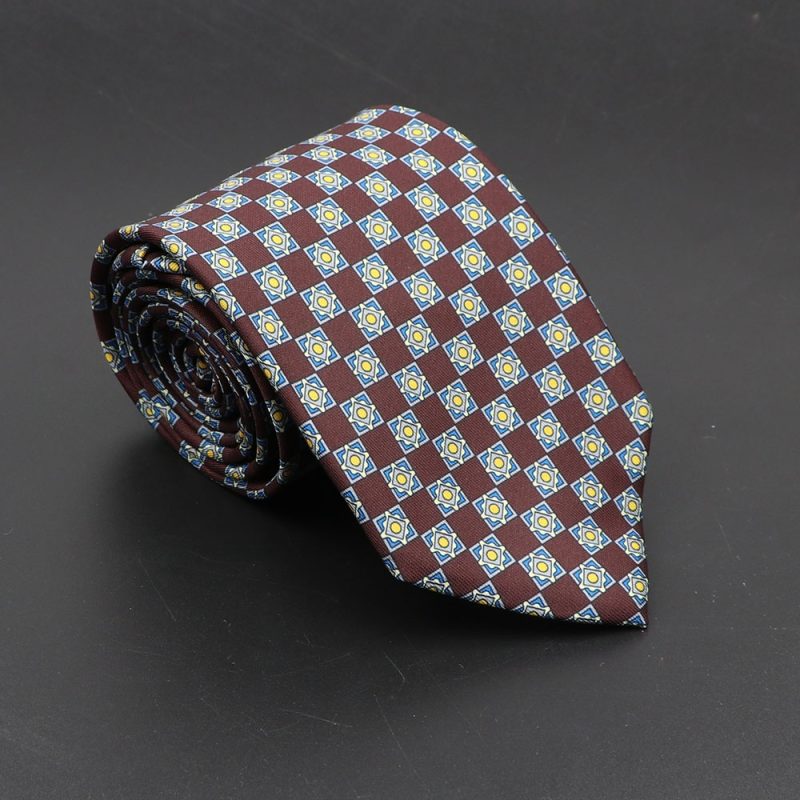 Super Soft Bohemian Silk Ties Men's Fashion 7.5cm Necktie For Men Wedding Business Meeting Gravata Colorful Novelty Printing Tie - Image 68