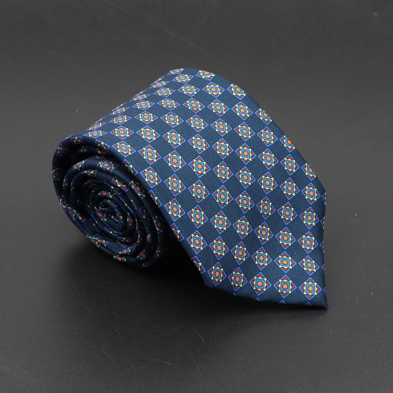 Super Soft Bohemian Silk Ties Men's Fashion 7.5cm Necktie For Men Wedding Business Meeting Gravata Colorful Novelty Printing Tie - Image 69