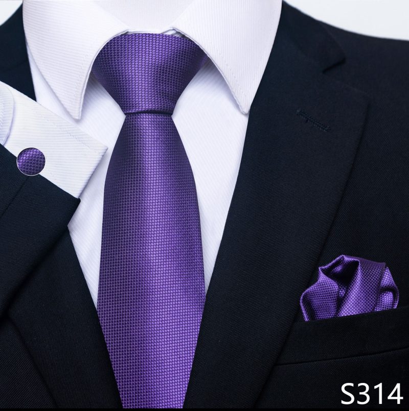 Hot Sale Brand Silk Tie Pocket Squares Necktie Suit Accessories Gravtas Fit Group Holiday Party Wedding Tie - Image 53