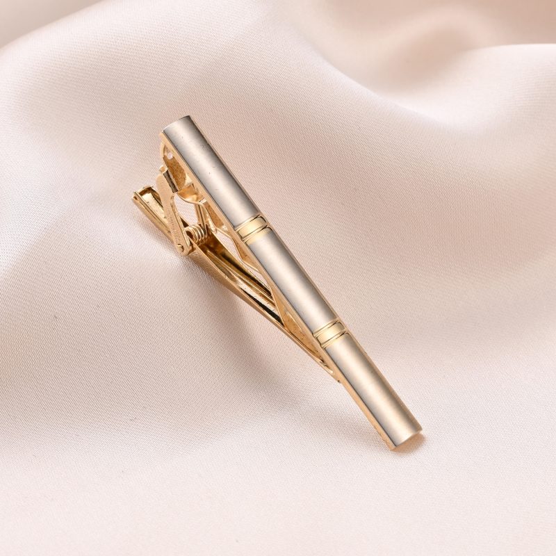 1/4 PCS Wedding Tie Clips Set With Box Accessories Man Cufflinks Short Tie Clip To Man Shirt Minimalist Men's Jewelry Gift Men - Image 5