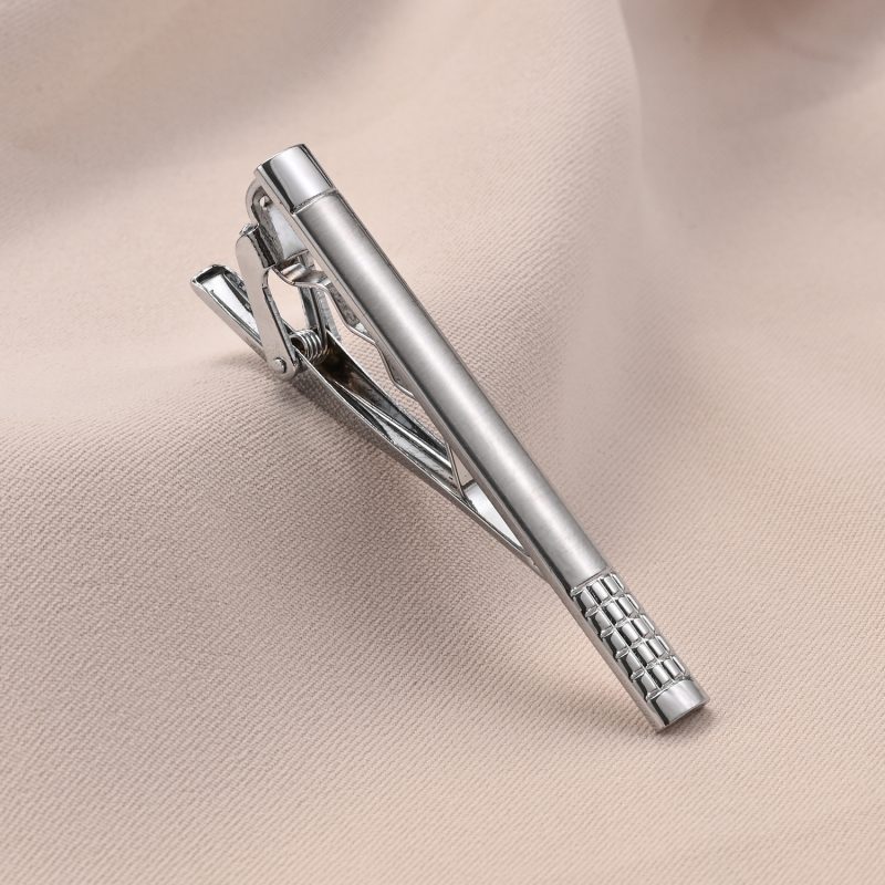 1/4 PCS Wedding Tie Clips Set With Box Accessories Man Cufflinks Short Tie Clip To Man Shirt Minimalist Men's Jewelry Gift Men - Image 6