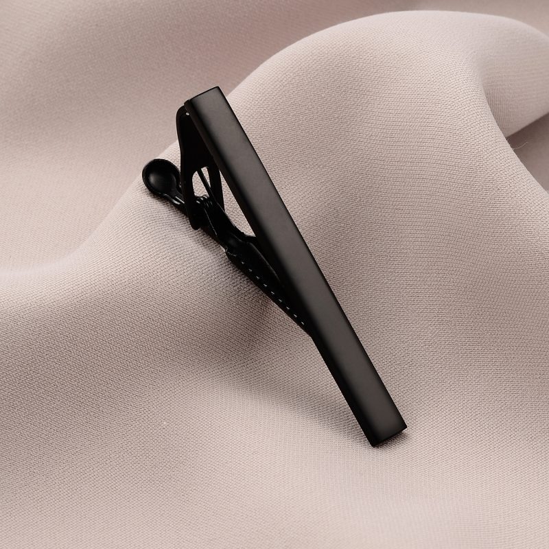 1/4 PCS Wedding Tie Clips Set With Box Accessories Man Cufflinks Short Tie Clip To Man Shirt Minimalist Men's Jewelry Gift Men - Image 7