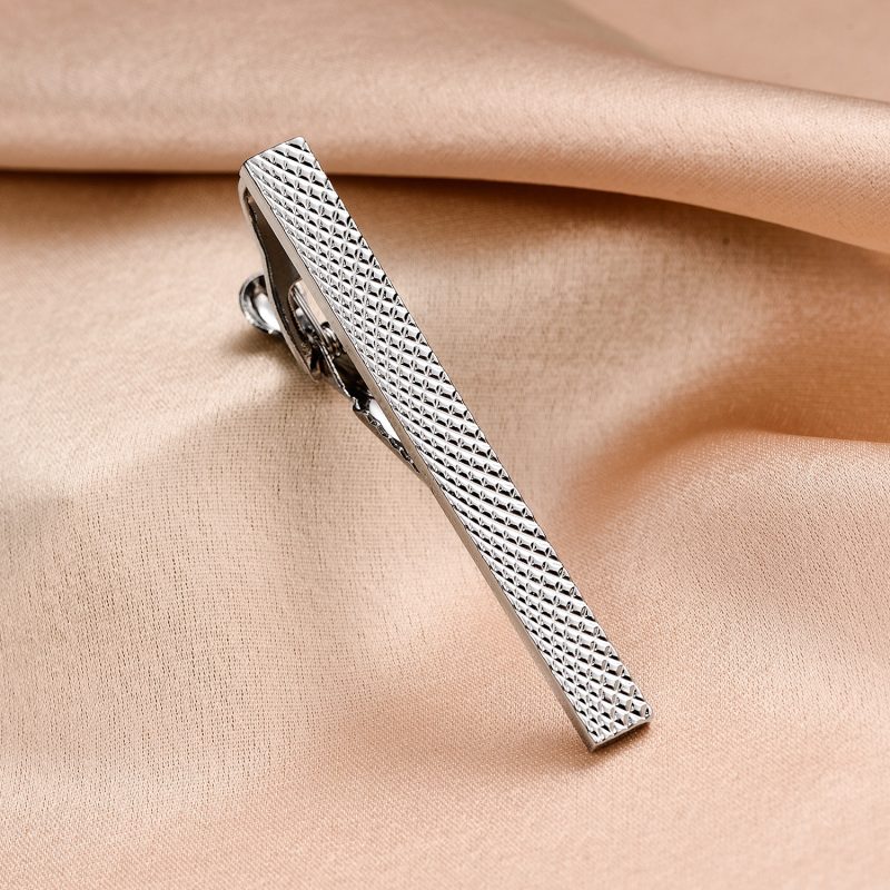 1/4 PCS Wedding Tie Clips Set With Box Accessories Man Cufflinks Short Tie Clip To Man Shirt Minimalist Men's Jewelry Gift Men - Image 10