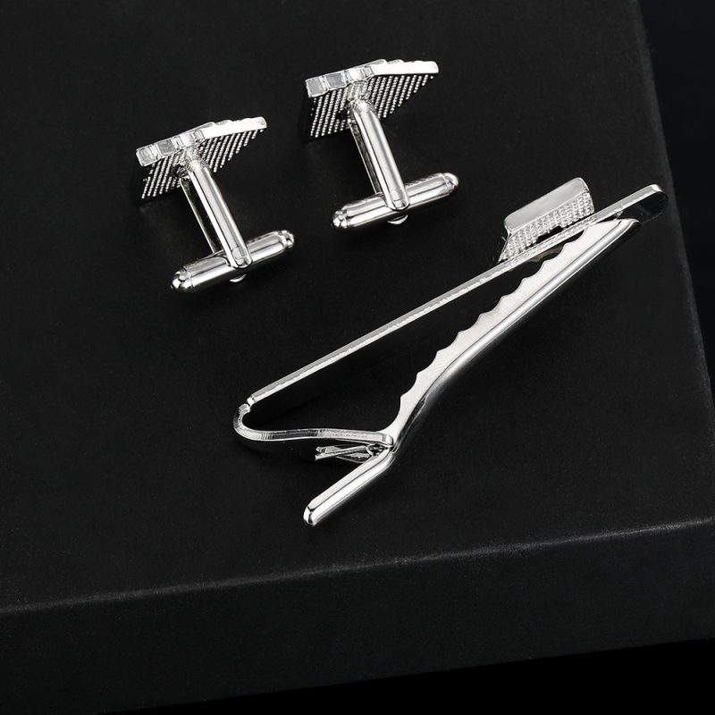 Personality Poker AAAA Cufflinks&Tie Clip Set For Men Shirt Suit Tuxedo Blouse Jewelry Accessories - Image 4