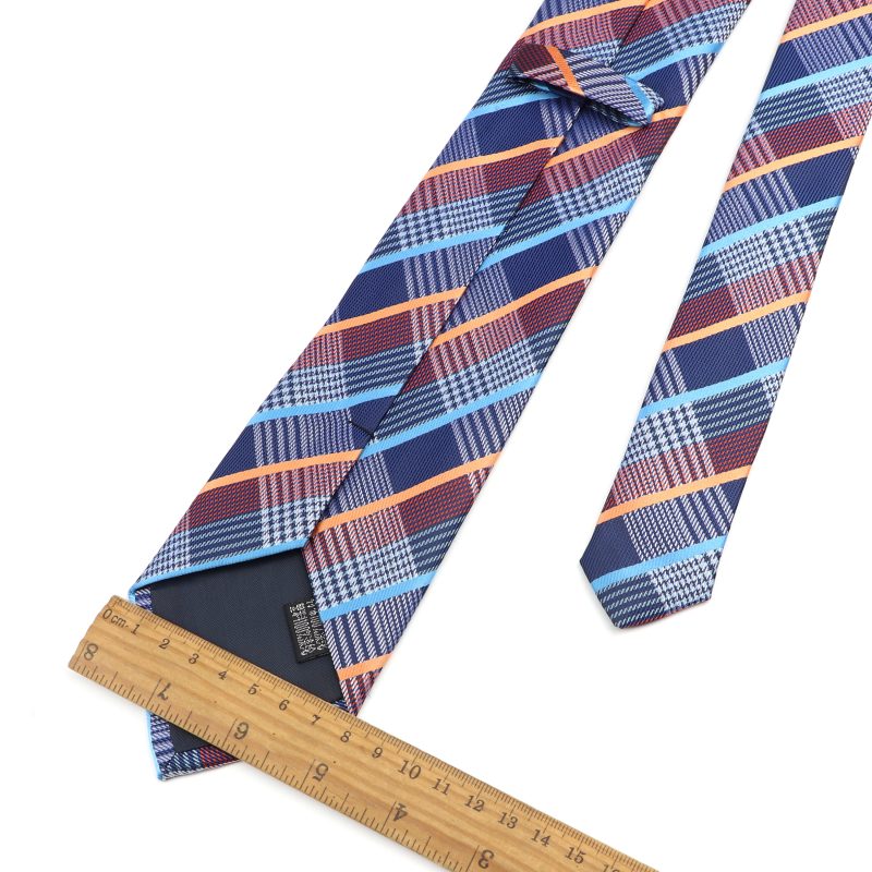 Fashion Polyester Necktie For Men Business Meeting Formal Striped Dot Floral 8cm Jacquard Tie Daily Wear Cravat Suit Accessories - Image 4