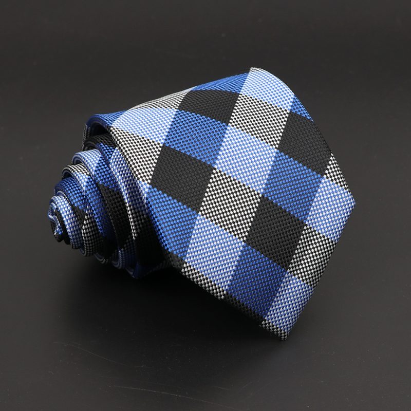 Fashion Polyester Necktie For Men Business Meeting Formal Striped Dot Floral 8cm Jacquard Tie Daily Wear Cravat Suit Accessories - Image 51