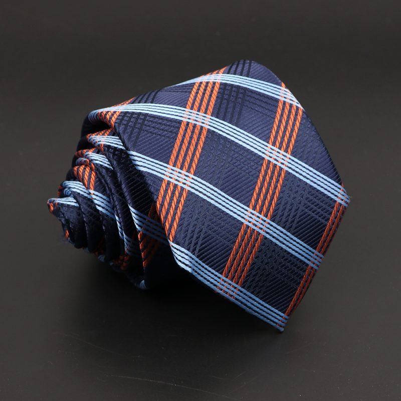 Fashion Polyester Necktie For Men Business Meeting Formal Striped Dot Floral 8cm Jacquard Tie Daily Wear Cravat Suit Accessories - Image 59