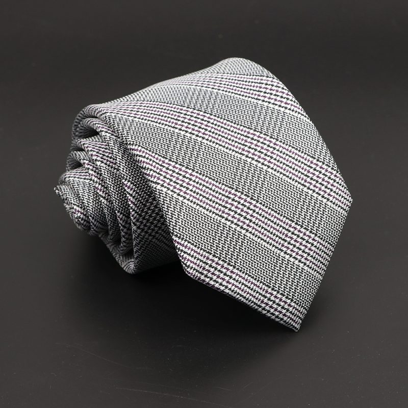 Fashion Polyester Necktie For Men Business Meeting Formal Striped Dot Floral 8cm Jacquard Tie Daily Wear Cravat Suit Accessories - Image 60