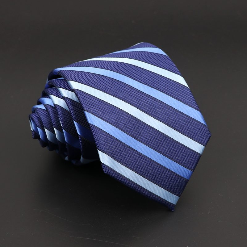 Fashion Polyester Necktie For Men Business Meeting Formal Striped Dot Floral 8cm Jacquard Tie Daily Wear Cravat Suit Accessories - Image 62