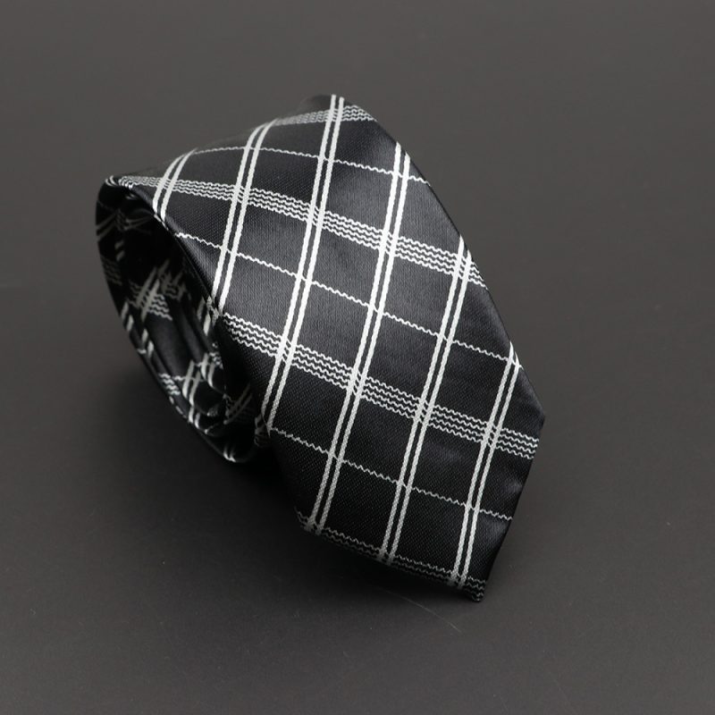 Classic Musical Notes Printed Tie Silky Narrow Neckties Slim Smooth Piano Guitar Necktie Simple Elegant Trendy Unisex Ties Gift - Image 9