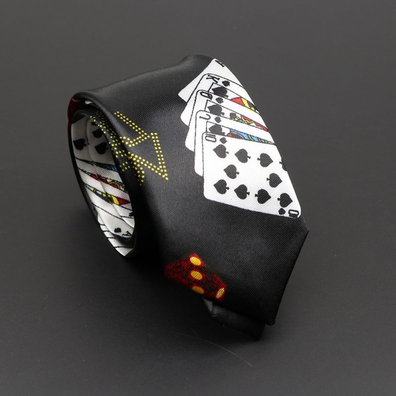 Classic Musical Notes Printed Tie Silky Narrow Neckties Slim Smooth Piano Guitar Necktie Simple Elegant Trendy Unisex Ties Gift - Image 39