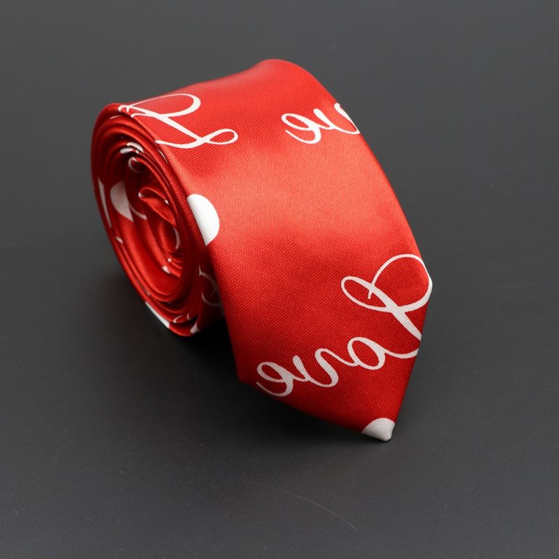 Classic Musical Notes Printed Tie Silky Narrow Neckties Slim Smooth Piano Guitar Necktie Simple Elegant Trendy Unisex Ties Gift - Image 47