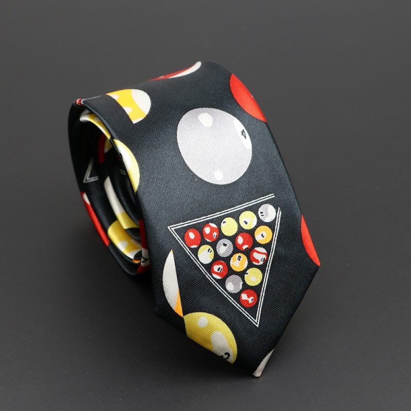 Classic Musical Notes Printed Tie Silky Narrow Neckties Slim Smooth Piano Guitar Necktie Simple Elegant Trendy Unisex Ties Gift - Image 48