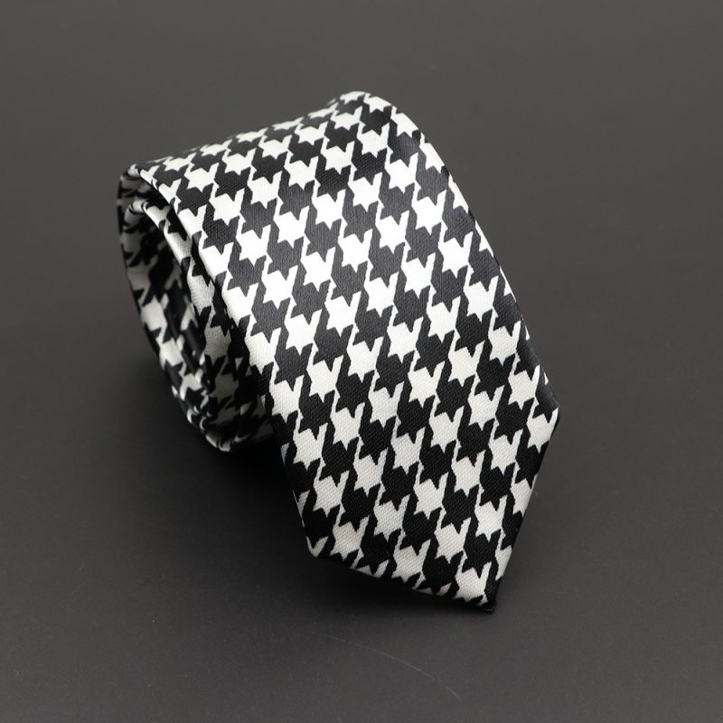 Classic Musical Notes Printed Tie Silky Narrow Neckties Slim Smooth Piano Guitar Necktie Simple Elegant Trendy Unisex Ties Gift - Image 49