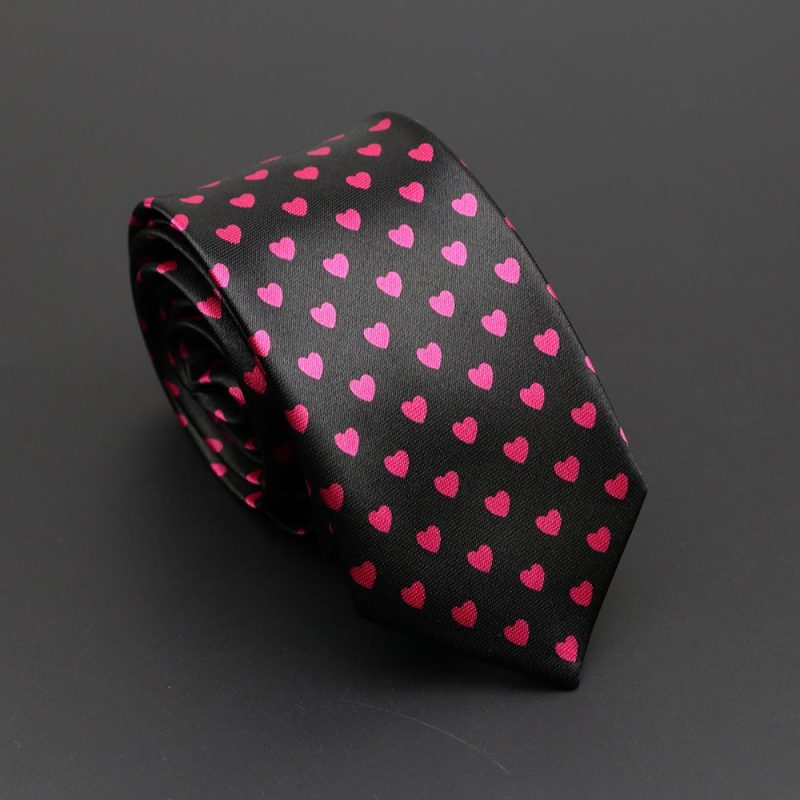 Classic Musical Notes Printed Tie Silky Narrow Neckties Slim Smooth Piano Guitar Necktie Simple Elegant Trendy Unisex Ties Gift - Image 52